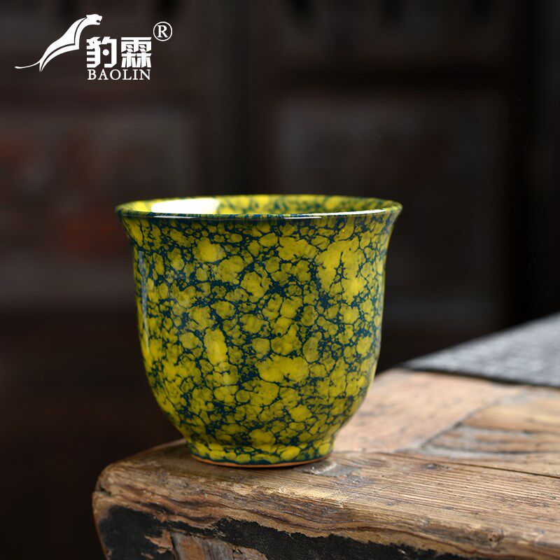 Pottery Fans Single Kilns to build a ceramic Home Tea Cups Large Capacity Teacup Tea Drinking Cup Single Cup Master's Cup Tea Bowl