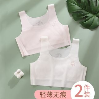 Girls' Underwear Vest for Development Period, Ages 10 to 14, Children's Elementary School Students' Inner Wear, 12-Year-Old Girls' Bra, Older Children