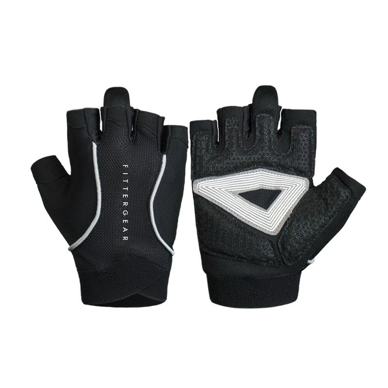 Фитнес-перчатки Fittergear FGNJS розовые (силикон), XS