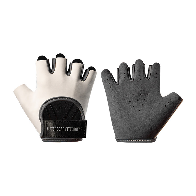 Фитнес-перчатки Fittergear FGNJS розовые (силикон), XS