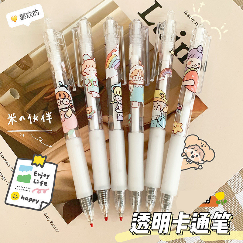 按动点胶笔手帐笔型贴纸用点点胶笔速干精准涂抹手账胶双面胶