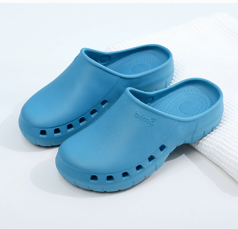 Operating room slippers for women, non-slip surgeon operating shoes, men's special medical protective thick-soled laboratory clogs