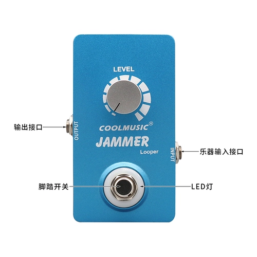 Cool Music Jammer Electric Guitar Recording Возврат одноэффективный электрический электронный музыкальный инструмент Electric Bazz Electric Bazz