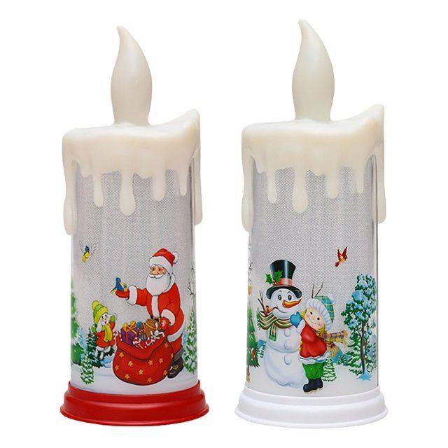 SantaClausSnowmandecorativesmallnightlightnewChristm