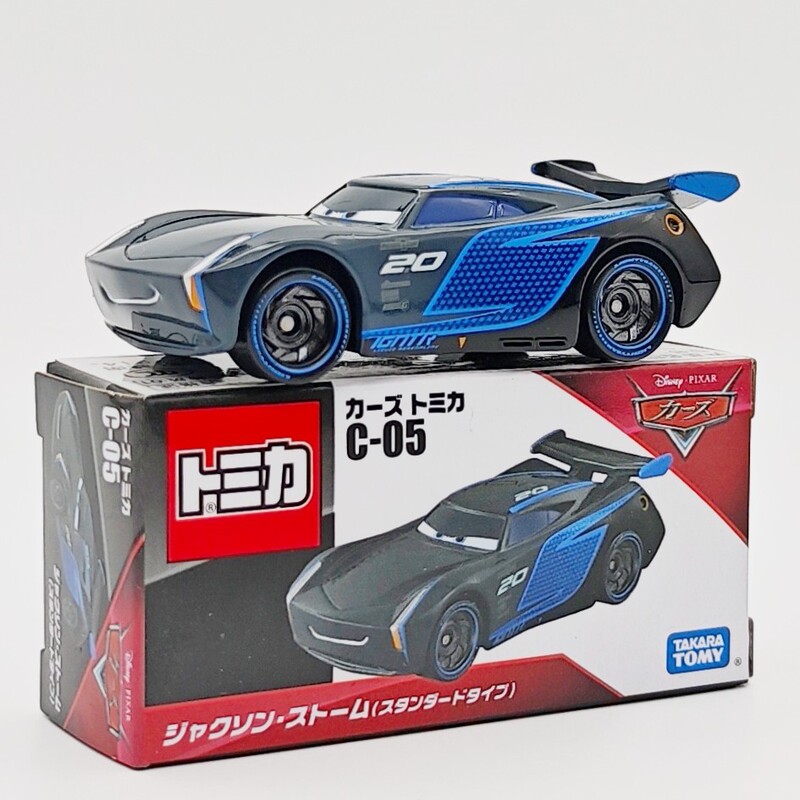 Authentic Tomica Die-Cast Car Cars Black Storm Jackson Model Toy Car Collectible Display