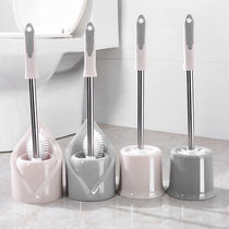 Household toilet brush set creative toilet wash toilet brush new long handle no dead corner cleaning brush toilet