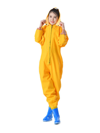 Women's Wading Pants, Beach Gear, Adult Waterproof Clothing, Lower Body Wading Suit, Water Pants, Water Shoes, One-Piece Full-Body Rain Pants