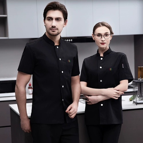 Шеф-повара Работая одежда с коротки