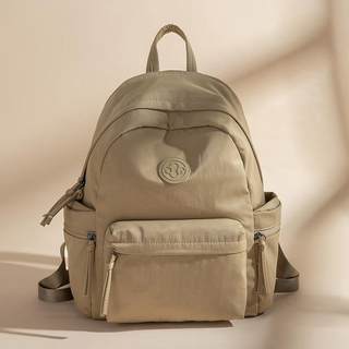 Large-Capacity Multi-Functional Lightweight Nylon Backpack Computer Bag Outdoor Waterproof Oxford Cloth School Bag Women's Travel Backpack