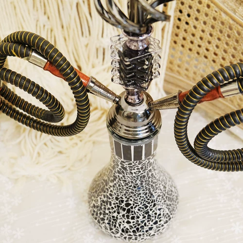 Водяной дым полный сет бар ktv Большой, средний стеклянный арабский водный дым Шиша табачный сигарет сигарет сигарет