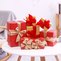 Christmas Gift Box Pendulum pieces Accessories Gift Box Heaps of Shops Shop Windows Scene Beauty Chen Arranged Gift Boxes 7 Pieces