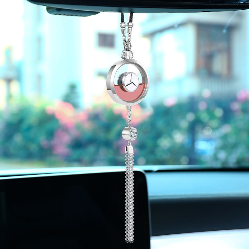 Automotive mount high-end atmosphere upper end car aroma car rear mirror mounted decorative car interior decoration products