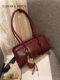 Clever&Ketch light luxury retro armpit bag women's 2025 trendy new niche design oil wax leather shoulder bag