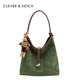 Clever&Ketch versatile retro armpit bag for women 2025 new fashion commuter bucket bag casual shoulder bag