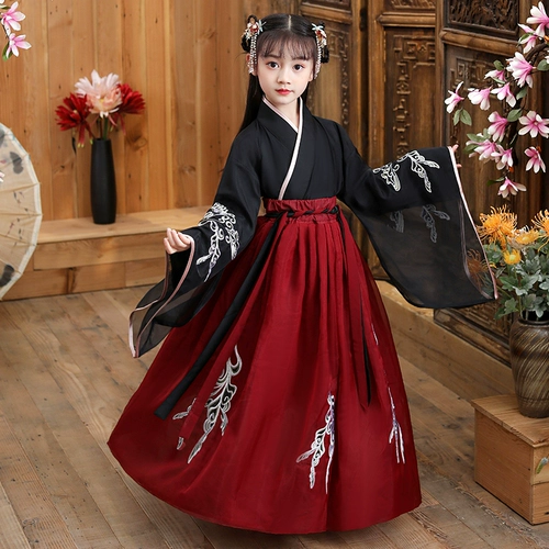 Детское осеннее оригинальное весеннее ханьфу для школьников