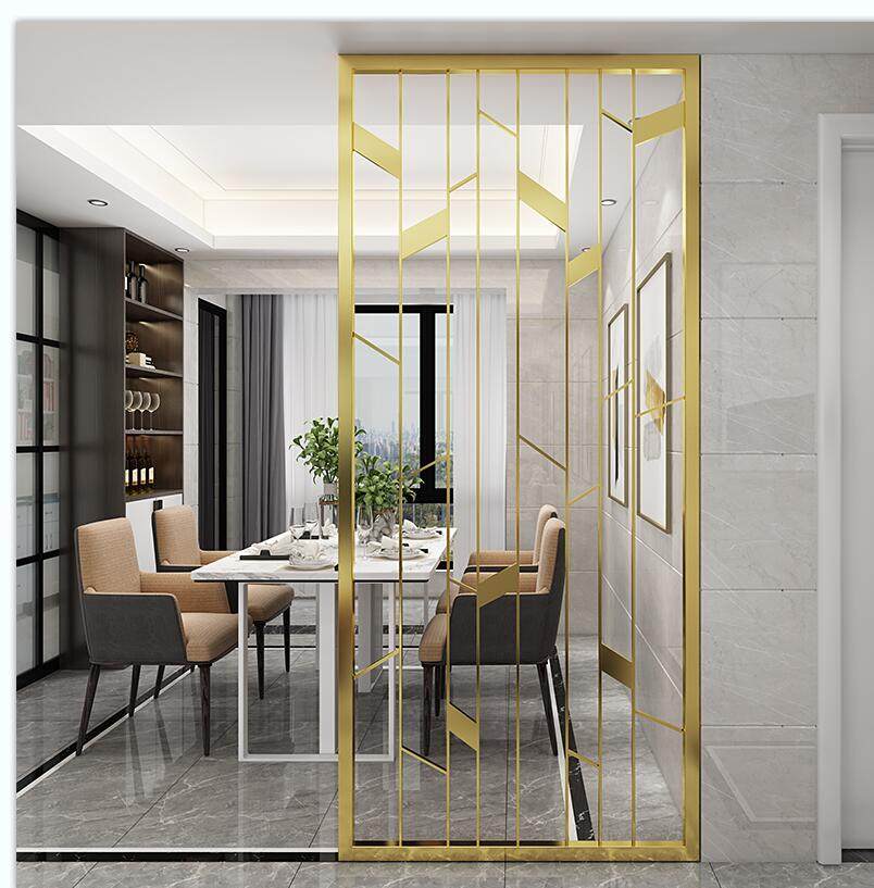 Nordic wind light luxury network red partition masonry screen room office hollow decoration wall cabinet green value partition wall