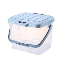 Fan plastic portable car wash bucket Crew bucket can sit breathable fishing bucket stool Trunk finishing storage bucket Camping water storage