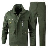 Мужской осенний хлопковый износостойкий комбинезон, увеличенная толщина, защита от ожогов, делается под заказ