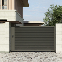 Villa Doors Double Open Doors Home Countryside Outdoor Yard Gate Patio Doors Stainless Steel Folio Electric Door Custom