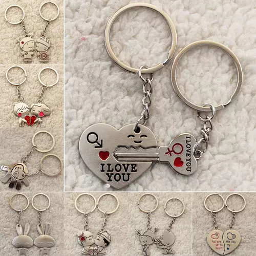 Креативный брелок для влюбленных, подвеска, гаджет, простой и элегантный дизайн, подарок на день рождения