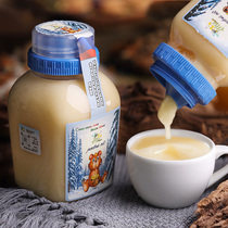 Russian honey imported original linden tree honey black bee Hundred Flowers cooked snow honey Crystal farm food