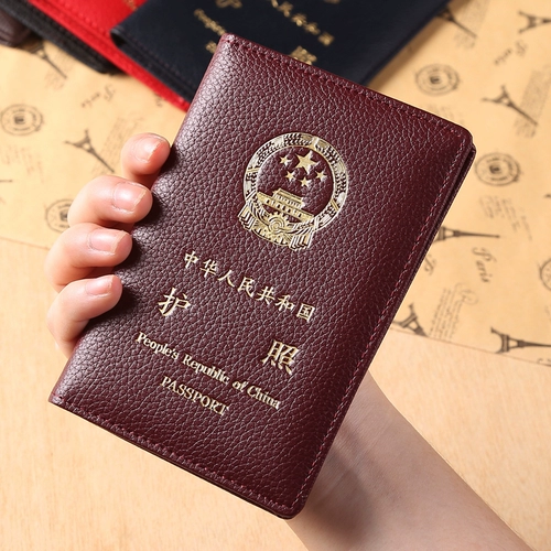 Кожаный водонепроницаемый комплект, матовый защитный чехол для путешествий, прозрачный картхолдер