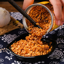 Garlic oil Guangdong Chaoshan specialty bottled garlic crispy garlic fried garlic rice sauce 360g