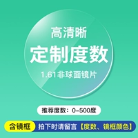 [Myopia] рамка+1.61 излучение -непревзойденная линза (цвет сообщений и степень)