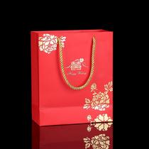 New Creative Gift Bag Wedding Celebration Wedding Back Gift Bag Happy Sugar Bag Hand Bag Large Number Paper Bag Gift Box Delight Candy Box Bag