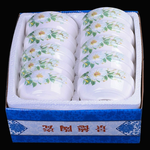 Экологичный керамический комплект, посуда для домашнего использования, супница для еды, 10 шт, подарок на день рождения