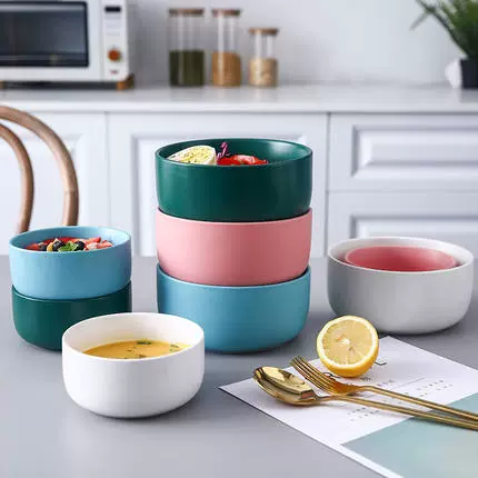 Креативная керамическая милая японская брендовая посуда для домашнего использования, клубника, комплект, ручная роспись