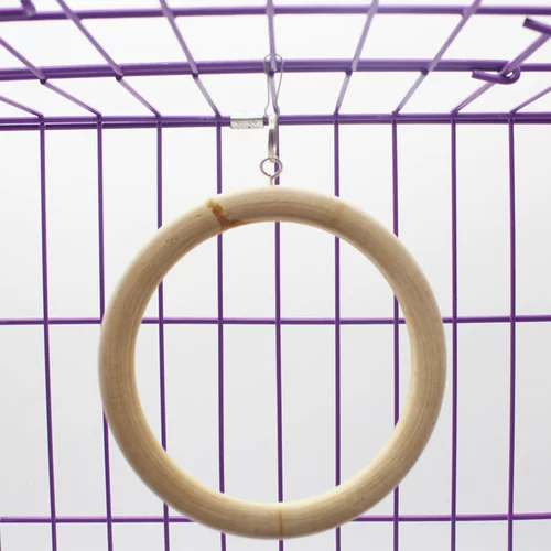 Игрушка, металлические качели из натурального дерева, деревянное кольцо с аксессуарами, домашний питомец