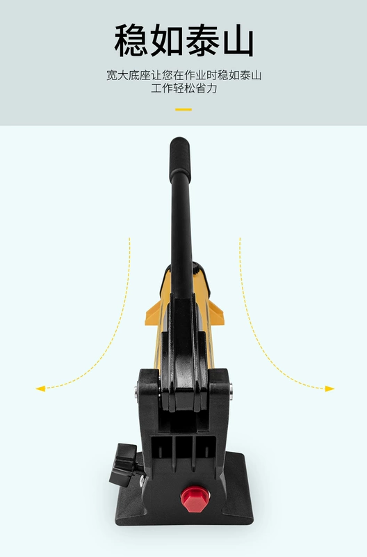 bơm thủy lực tay Bơm tay siêu cao áp Pioneer 3L1L0.5L giắc bơm pít tông riêng biệt nhẹ và bơm dầu thủy lực cầm tay nhỏ bom tay thuy luc