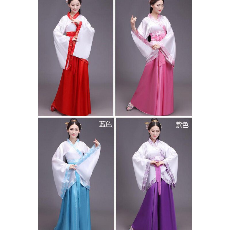  Kindergarten Ancient Clothing Hanfu Women's National School Teaching Teacher Adult Books Children Disciples Cousins Performance Clothing 3