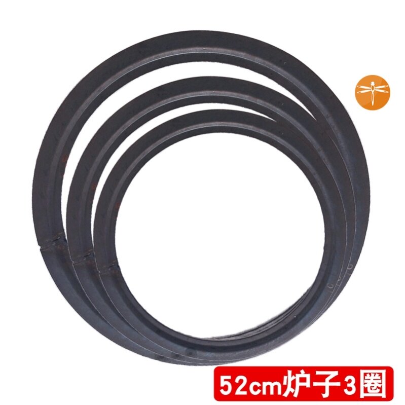 Cast iron firewood fire stove flange ring gasket iron cover ring thickened portable coal stove upper cover assorted outdoor tobacco pipe countryside