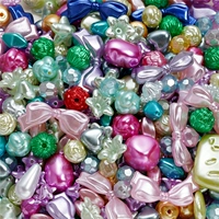 Акриловые бусины, широкая цветовая палитра, 20 грамм