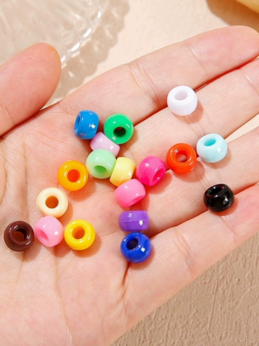 Акрил, плетеный браслет с аксессуарами ручной работы, DIY