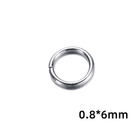 Отверстие 0,8*6 мм 𫔭 кольцо для рта (около 200 шт.)