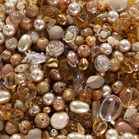 Коричневые бусины, широкая цветовая палитра, 20 грамм