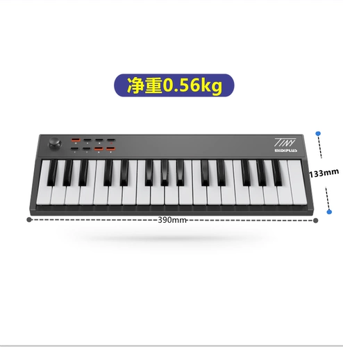Портативная клавиатура, музыкальные ударные инструменты, контроллер, 32 клавиш