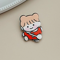 Маленькая девочка с рюкзаком (красный)