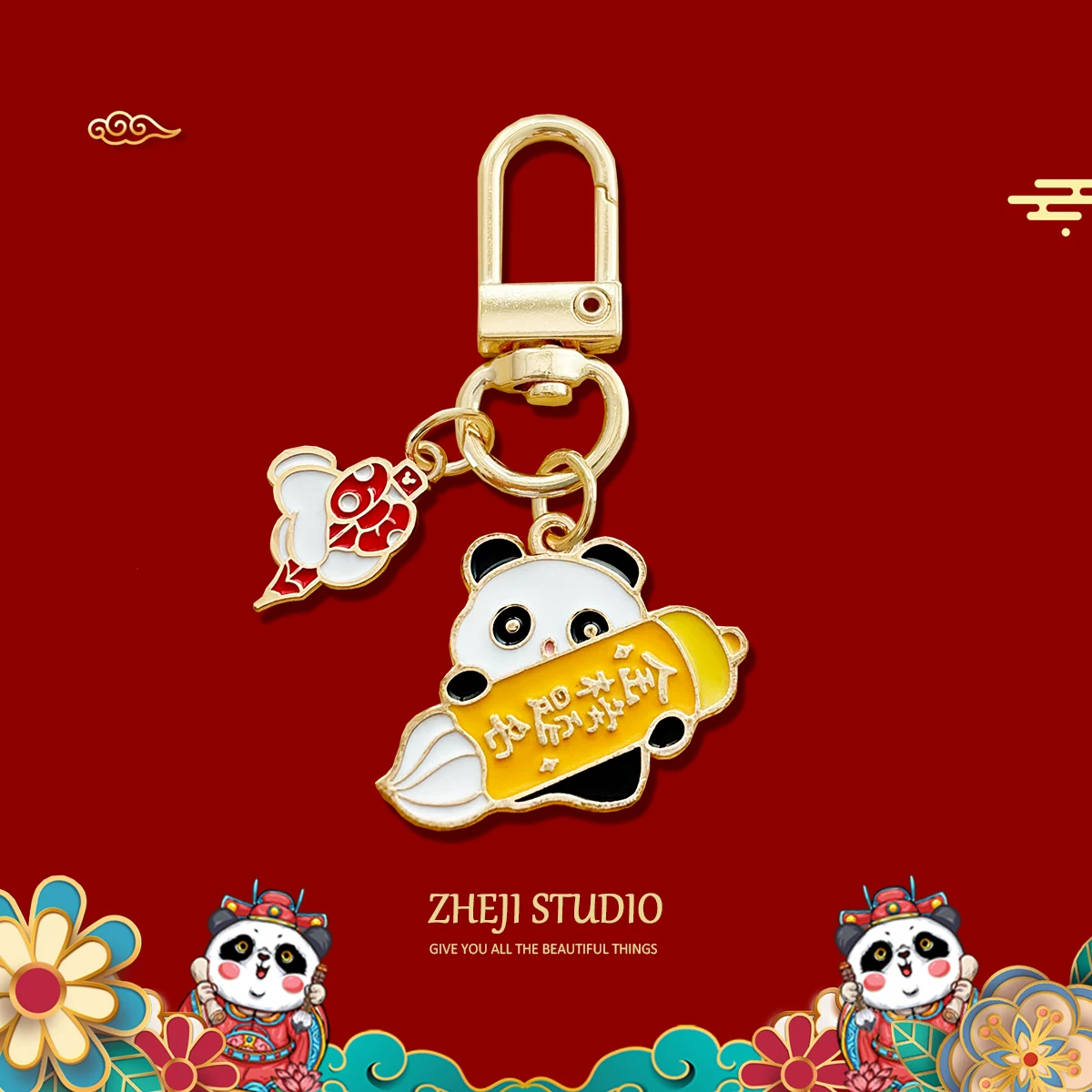 Creative keychain, bag, pack, commemorative pendant, Birthday gift