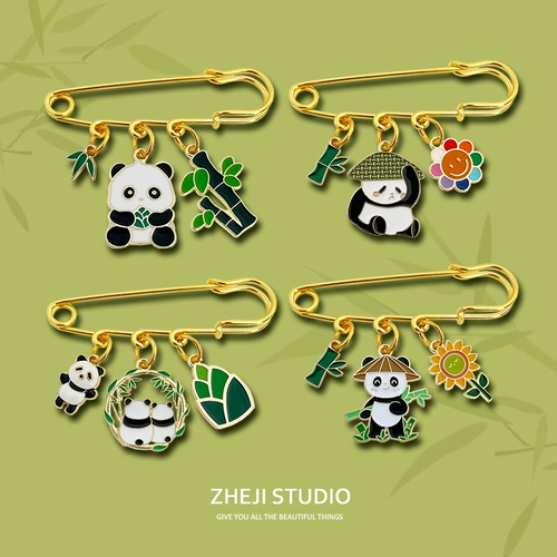 Милая креативная брошь, толстовка, булавка, сумка, подвеска, аксессуар, китайский стиль