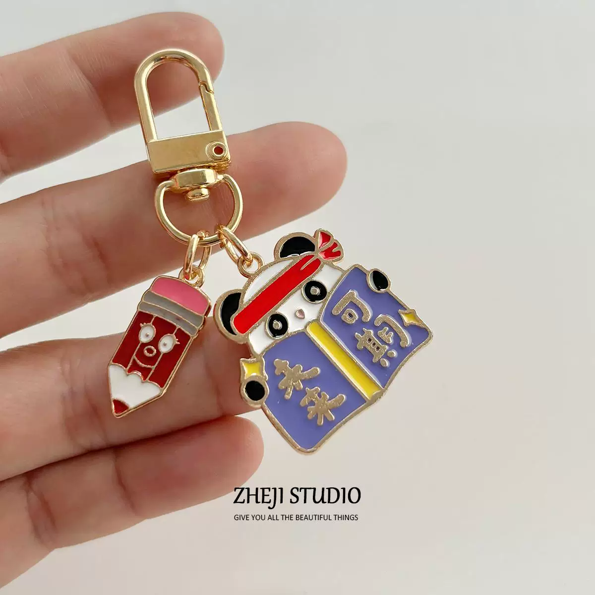 Creative keychain, bag, pack, commemorative pendant, Birthday gift