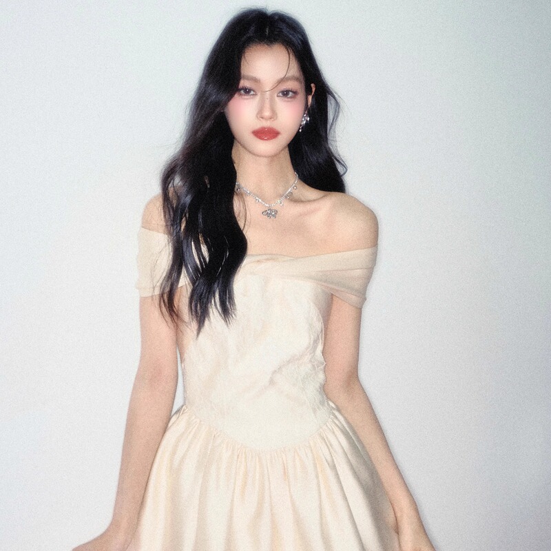 [in Stock] Fragile Store·Paris Old Dreams High-End Lace Pure Desire Princess Dress Birthday Dress Skirt