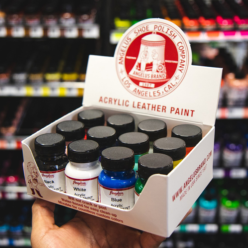 Airbrush airbrush special leather paint sneaker leather shoe leather bag diy repair lacquer costume change color Anglos