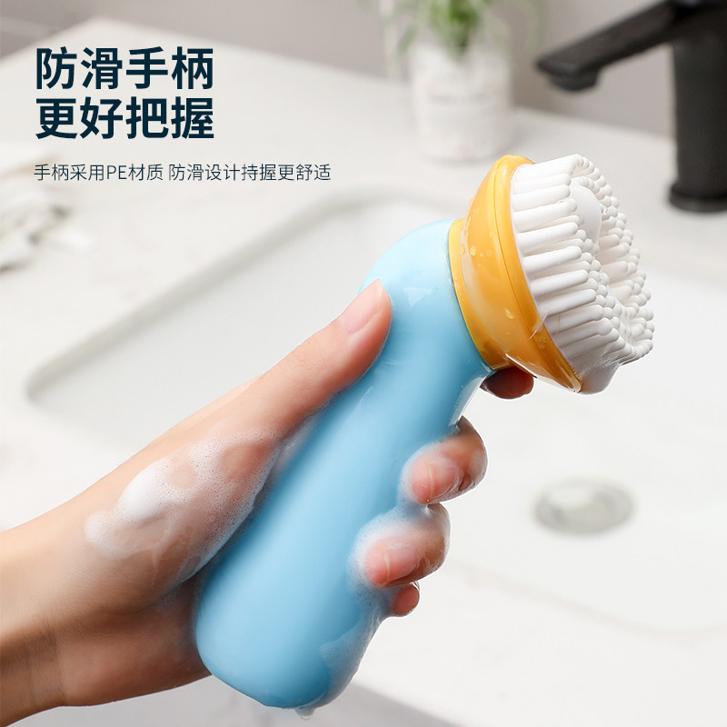 Pet Dog Bath Brush Cat Bath Massage Scrub Artifact Silicone Dog Wash Comb Special Supplies for Dogs