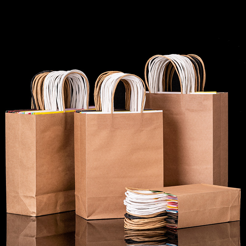 Kraft handbag bag bag bag bag bag bag promotional gift bag custom kraft paper bag clothing bag shopping