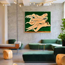 LWD ART (pure hand-painted) Nakedpost-modern characters Bedroom decorative painting art painting living room abstract oil painting