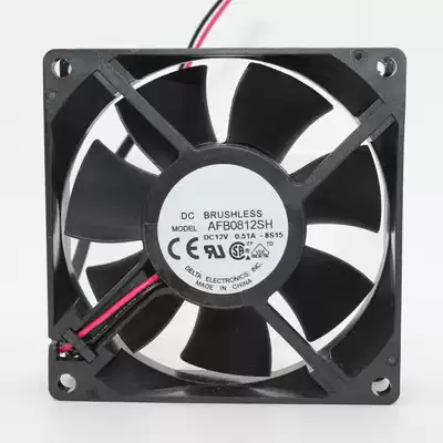 AFB0812SH 12V 0 51A 8025 8CM cm large flow and main power supply fan